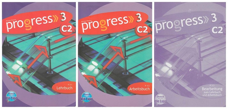 کتاب آموزش زبان آلمانی Progress 3 C2 به همراه فایل های صوتی کتاب