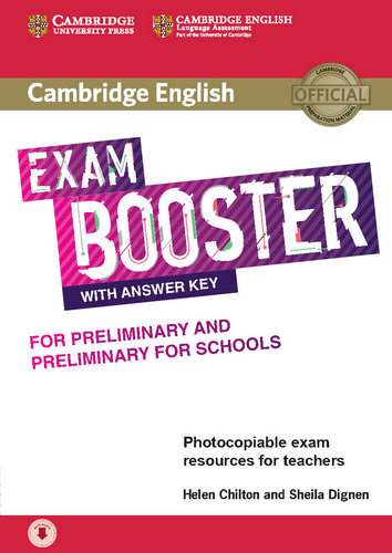 کتاب Cambridge English Exam Booster for Preliminary and Preliminary به همراه فایل های صوتی کتاب