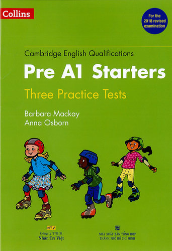کتاب Collins Pre A1 Starters Three Practice Tests به همراه کتاب معلم و فایل های صوتی کتاب