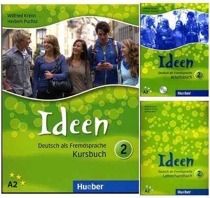 کتاب آموزش زبان آلمانی Idееn A2 به همراه کتاب کار و کتاب معلم و فایل های صوتی کتاب