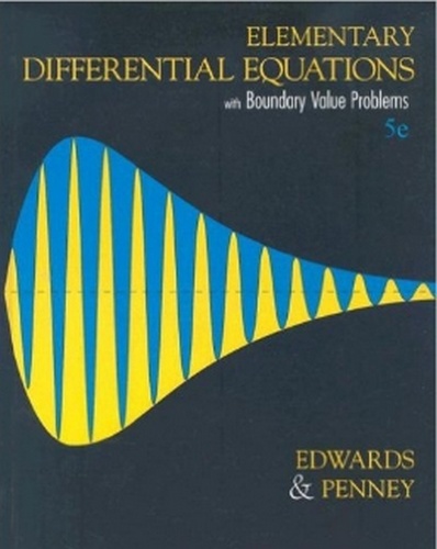 حل تمرین کتاب معادلات دیفرانسیل هنری ادواردز – ویرایش پنجم