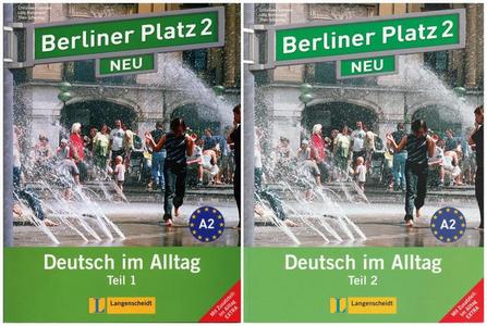کتاب آموزش زبان آلمانی Berliner Platz 2 neu به همراه فایل های صوتی کتاب