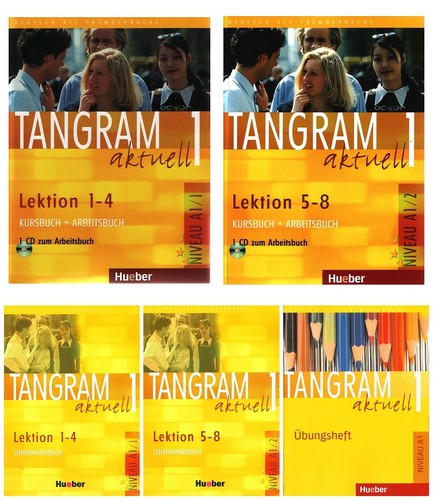 کتاب آموزش زبان آلمانی Tangram aktuell 1 به همراه کتاب کار و کتاب معلم و فایل های صوتی کتاب
