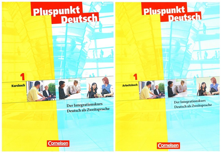 کتاب آموزش زبان آلمانی Pluspunkt Deutsch 1 به همراه کتاب کار و فایل های صوتی کتاب