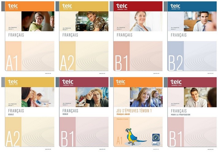 مجموعه کتاب های Telc Français به همراه فایل های صوتی کتاب ها