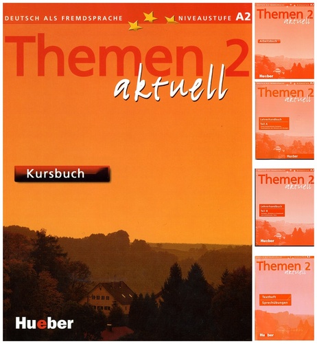 کتاب آموزش زبان آلمانی Themen Aktuell 2 به همراه کتاب کار و کتاب معلم و فایل های صوتی کتاب