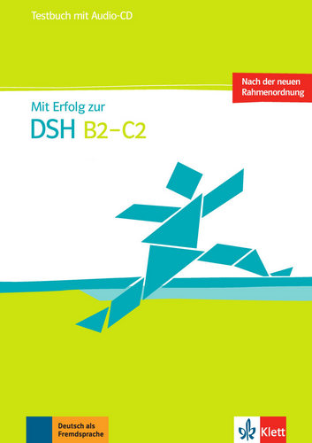 کتاب آموزش زبان آلمانی MIT Erfolg Zur Dsh B2-C2 Testbuch به همراه متن فایل های صوتی و فایل های صوتی کتاب