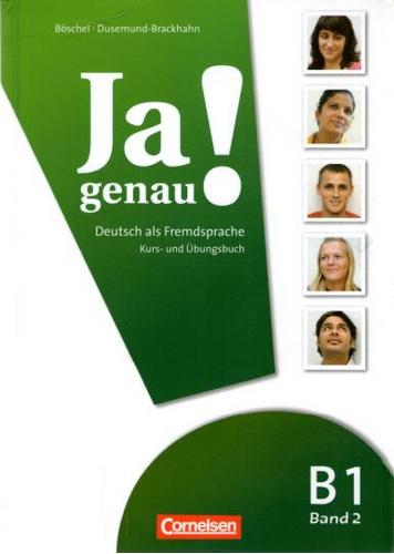 کتاب آموزش زبان آلمانی JA genau! B1 Band 2 به همراه فایل های صوتی کتاب