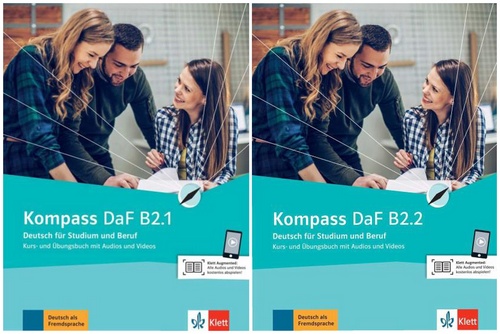 کتاب آموزش زبان آلمانی Kompass DaF B2 (2020) به همراه فایل های صوتی کتاب