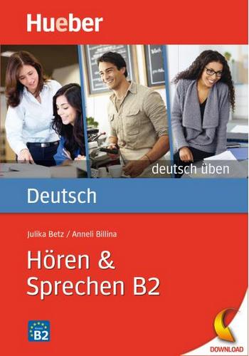کتاب آموزش زبان آلمانی Hören & Sprechen B2 به همراه فایل های صوتی کتاب