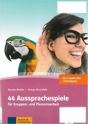 کتاب آموزش زبان آلمانی 44 Aussprachespiele به همراه فایل های صوتی کتاب