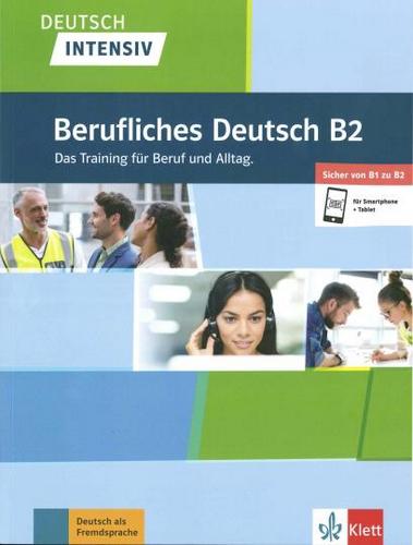 کتاب آموزش زبان آلمانی Deutsch intensiv Berufliches Deutsch B2 (2019) به همراه فایل های صوتی کتاب