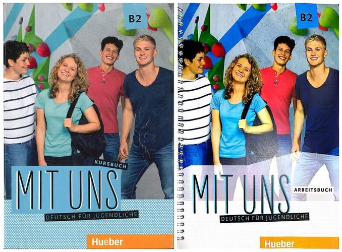 کتاب آموزش زبان آلمانی Mit Uns B2 به همراه فایل های صوتی کتاب