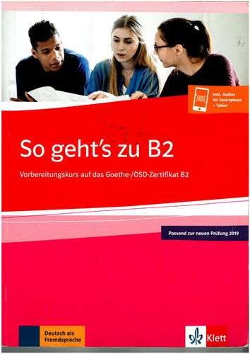 کتاب آموزش زبان آلمانی So Gehts zu B2 به همراه فایل های صوتی کتاب