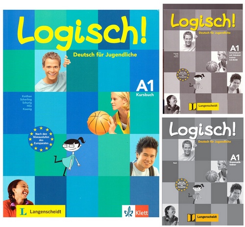 کتاب آموزش زبان آلمانی Logisch! A1 به همراه کتاب کار و فایل های صوتی کتاب