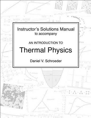 حل تمرین کتاب فیزیک حرارتی Schroeder
