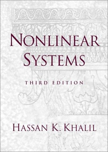 حل تمرین کتاب سیستم های غیرخطی Khalil - ویرایش سوم
