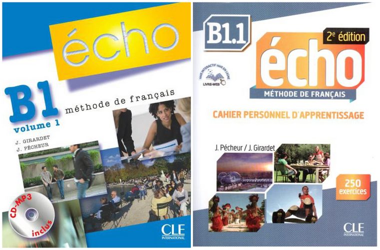 کتاب آموزش زبان فرانسوی Echo B1 volume 1 به همراه فایل های صوتی کتاب