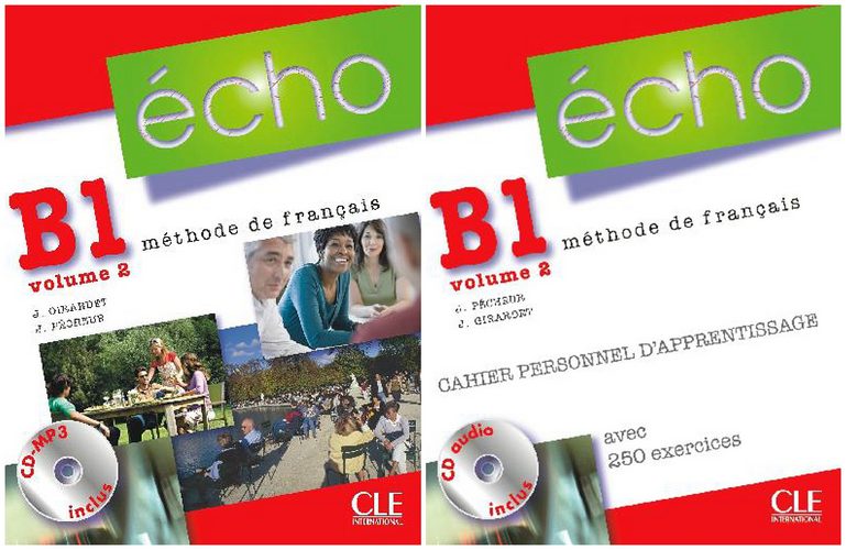 کتاب آموزش زبان فرانسوی Echo B1 volume 2 به همراه فایل های صوتی کتاب