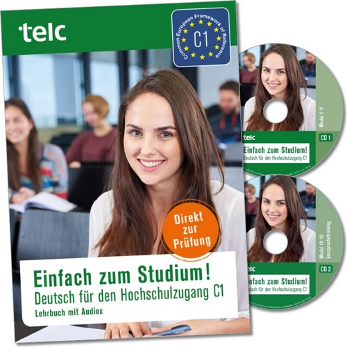 کتاب آموزش زبان آلمانی Einfach zum Studium C1 به همراه فایل های صوتی کتاب