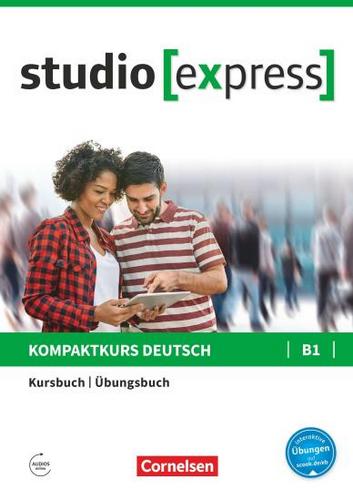 کتاب آموزش زبان آلمانی (Studio Express: Kurs- und Ubungsbuch B1 (2017