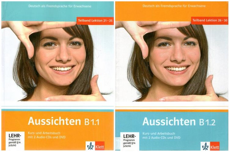 کتاب آموزش زبان آلمانی Aussichten B1 به همراه فایل های صوتی کتاب
