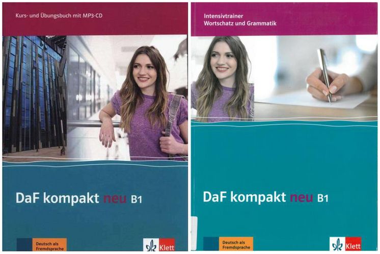 کتاب آموزش زبان آلمانی DaF kompakt neu B1 (2016-2017) به همراه فایل های صوتی کتاب