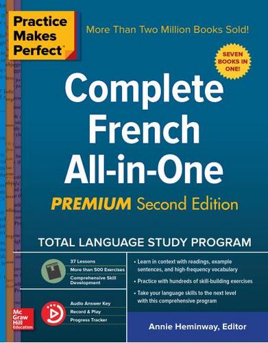 کتاب آموزش زبان فرانسوی Complete French All-in-One - ویرایش دوم (2018)