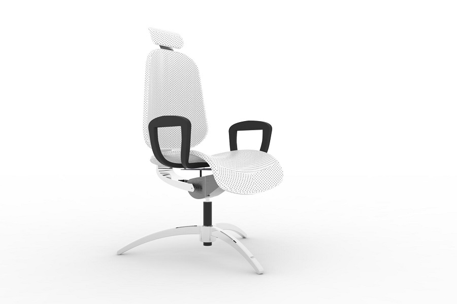 طراحی و شبیه سازی صندلی اداری قابل تنظیم، در نرم افزار سالیدورک