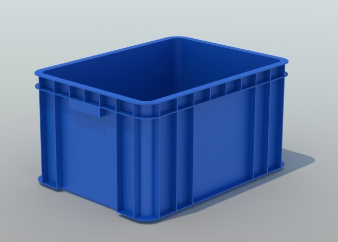 طراحی و شبیه سازی جعبه پلاستیکی در نرم افزار سالیدورک
