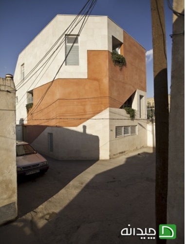 پاورپوینت طراحی نمای خانه بید آباد هماهنگ با بافت تاریخی - نمونه مشابه مسکونی