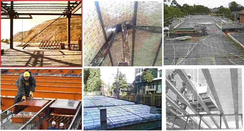 پاورپوینت بررسی انواع سقف ها در سازه های فولادی و بتنی - همراه با هدیه ویژه