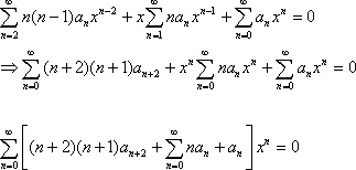 پاورپوینت کامل و جامع با عنوان حل معادلات دیفرانسیل به روش سری (فروبنیوس) در 58 اسلاید