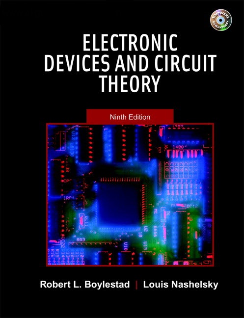 حل مسائل نظریه قطعات و مدارهای الکترونیک نشلسکی در 372 صفحه به زبان انگلیسی و به صورت PDF