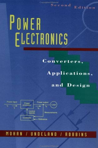 حل مسائل الکترونیک قدرت موهان در 460 صفحه به صورت PDF و به زبان انگلیسی