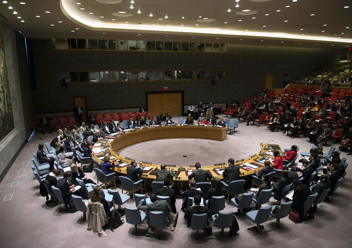 پاورپوینت کامل و جامع با عنوان شورای امنیت سازمان ملل متحد در 56 اسلاید