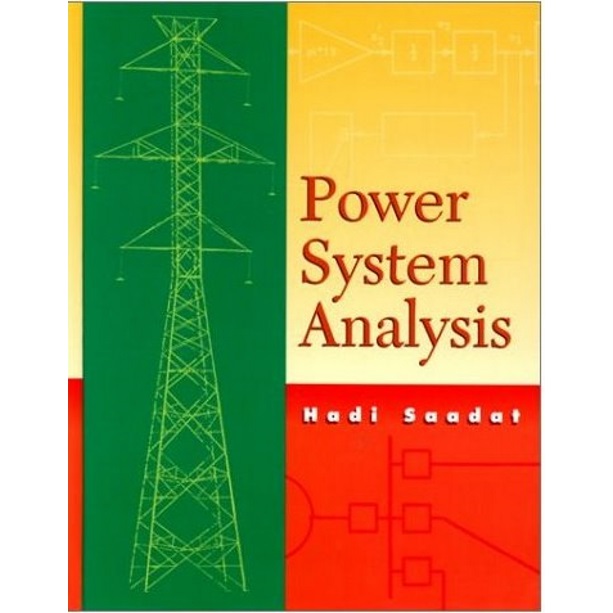 حل مسائل بررسی سیستم های قدرت هادی سعادت به صورت PDF و به زبان انگلیسی و در 285 صفحه