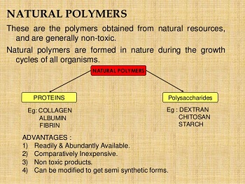 پاورپوینت کامل و جامع با عنوان پلیمرهای طبیعی در 21 اسلاید