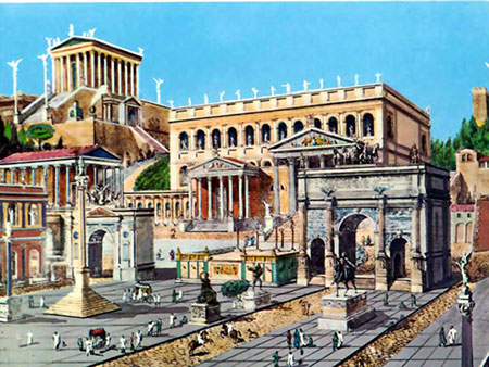 پاورپوینت کامل و جامع با عنوان درآمدی بر شهرسازی امپراتوری روم در 45 اسلاید
