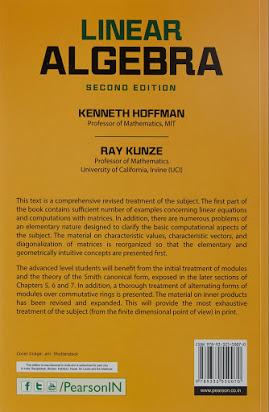 حل مسائل جبر خطی کنت هافمن و ری کنزی به صورت PDF و به زبان انگلیسی در 136 صفحه