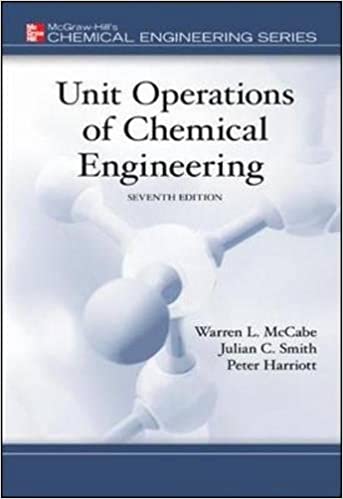 حل مسائل عملیات واحد در مهندسی شیمی مک کیب، اسمیت و هریوت به صورت PDF و به زبان انگلیسی در 400 صفحه