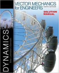 حل مسائل مکانیک برداری برای مهندسین بخش دینامیک تالیف بیر و جانستون به صورت PDF و به زبان انگلیسی در 2493 صفحه