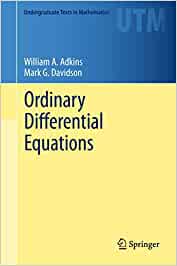 حل مسائل معادلات دیفرانسیل معمولی ادکینز و داویدسون به صورت PDF و به زبان انگلیسی در 175 صفحه
