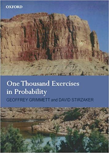 حل مسائل کتاب 1000 تمرین در احتمال تالیف گریمت و استیرزاکر به صورت PDF و به زبان انگلیسی در 448 صفحه