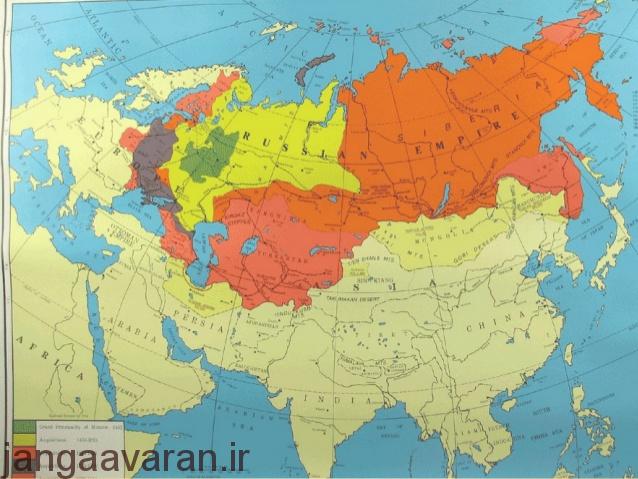 پاورپوینت کامل و جامع با عنوان بررسی تاریخ روسیه در 89 اسلاید