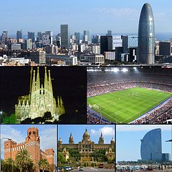 پاورپوینت کامل و جامع با عنوان بررسی شهر بارسلونا (Barcelona) در 39 اسلاید