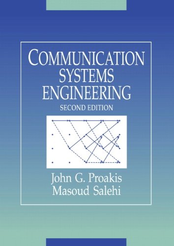 حل مسائل مهندسی سیستم های مخابراتی جان پروکیس و مسعود صالحی به صورت PDF و به زبان انگلیسی در 300 صفحه