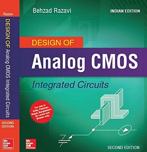 کتاب طراحی مدارهای مجتمع آنالوگ CMOS بهزاد رضوی ویرایش دوم به صورت PDF و به زبان انگلیسی در 801 صفحه