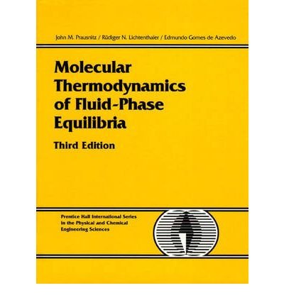 کتاب ترمودینامیک مولکولی تعادلات فازی سیال پراوسنیتس ویرایش سوم به صورت PDF و به زبان انگلیسی در 886 صفحه