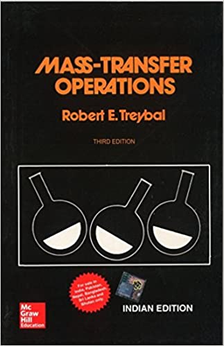 کتاب عملیات انتقال جرم روبرت تریبال ویرایش سوم به صورت PDF و به زبان انگلیسی در 800 صفحه